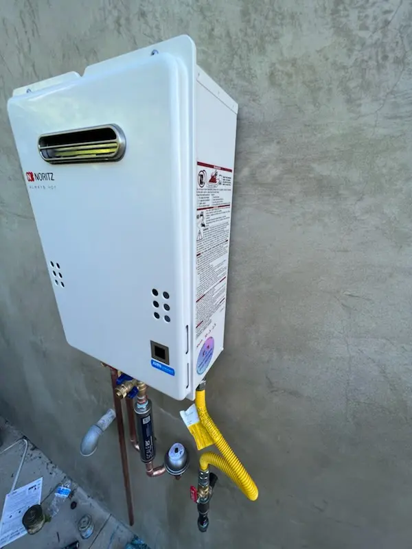 Tankless water heater installation for Winston-Salem homes